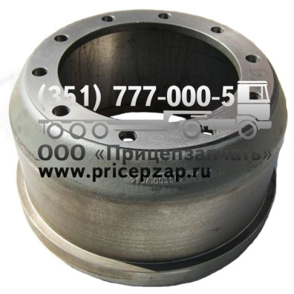 Барабан тормозной ЧМЗАП 9906-3502070 (10 отв, D=420мм)