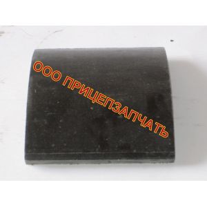 Накладка тормозной колодки ЧМЗАП 9990-3502105 Накладка тормозной колодки ЧМЗАП 9990-3502105