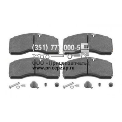 Колодки тормозные BPW (на диск) MDP3087K Колодки тормозные BPW (на диск) MDP3087K