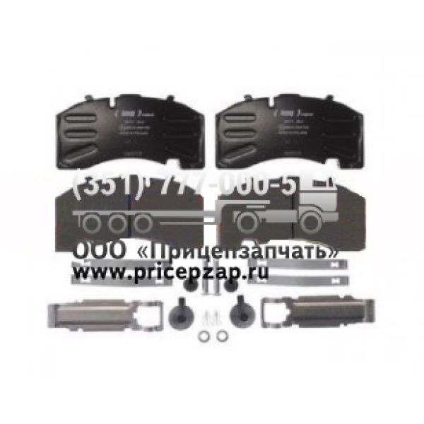 Колодки тормозные на диск SAF (оригинал)