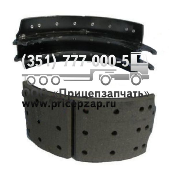 Колодка с накладками СЗАП А0860 Колодка с накладками СЗАП А0860
