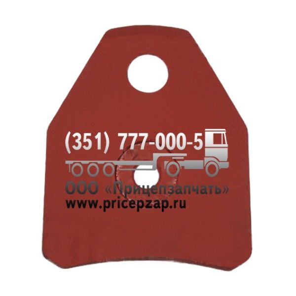 Вкладыш рессоры боковой (Домик) МАЗ/МТМ Вкладыш рессоры боковой (Домик) МАЗ/МТМ